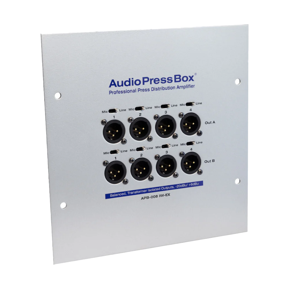 AudioPressBox APB-008-IW-EX-US product view