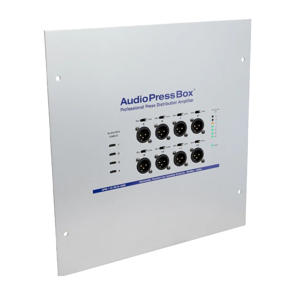 AudioPressBox APB-112-IW-D-USB-US product view