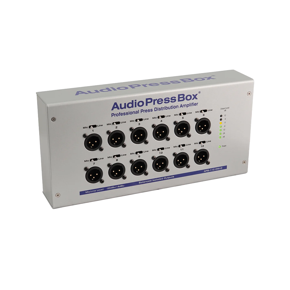 AudioPressBox APB-112-OW-D product view