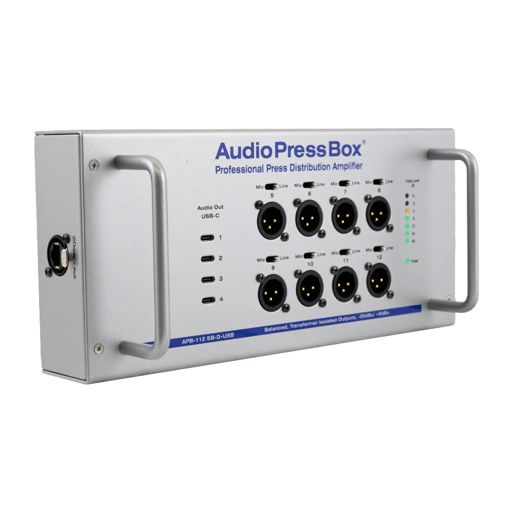 AudioPressBox APB-112-SB-D-USB product view