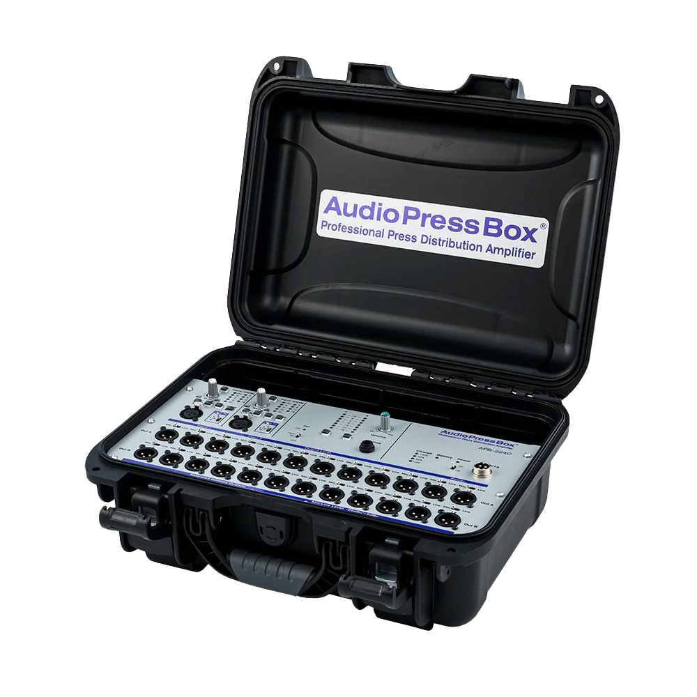 AudioPressBox APB-224C Black Analog product view