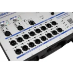 AudioPressBox APB-320-C-D-USB Schwarzes Bedienfeld Nahaufnahme