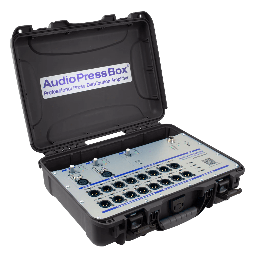 AudioPressBox APB-320-C-USB Black product view