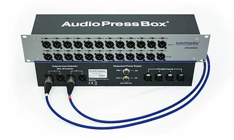 AudioPressBox Cabling options