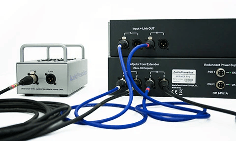 AudioPressBox Cabling options