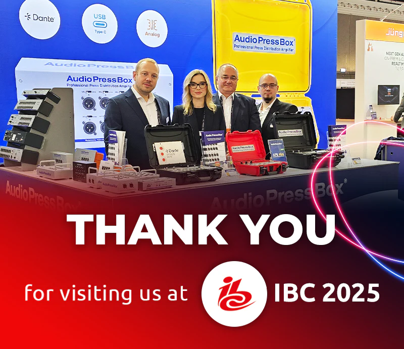 Thank you for visiting us at IBC 2025