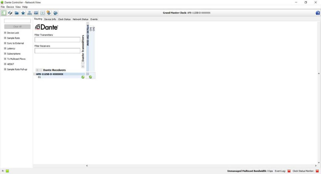 AudioPressBox APB-112-SB-D-DANTE-CONTROLLER2 product view — Dante