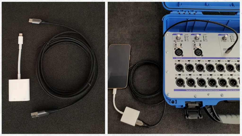 APB-320 C-D-USB - Handbuch Mobile Aufnahme