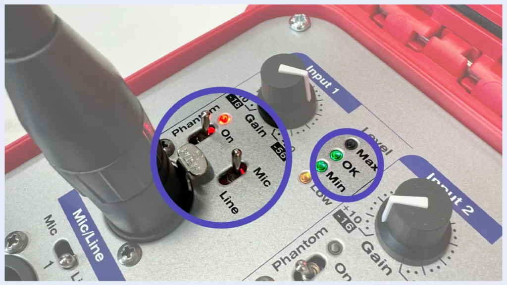 APB Mini - APB-312 C-USB Download Phantom ON MIC/Line switch