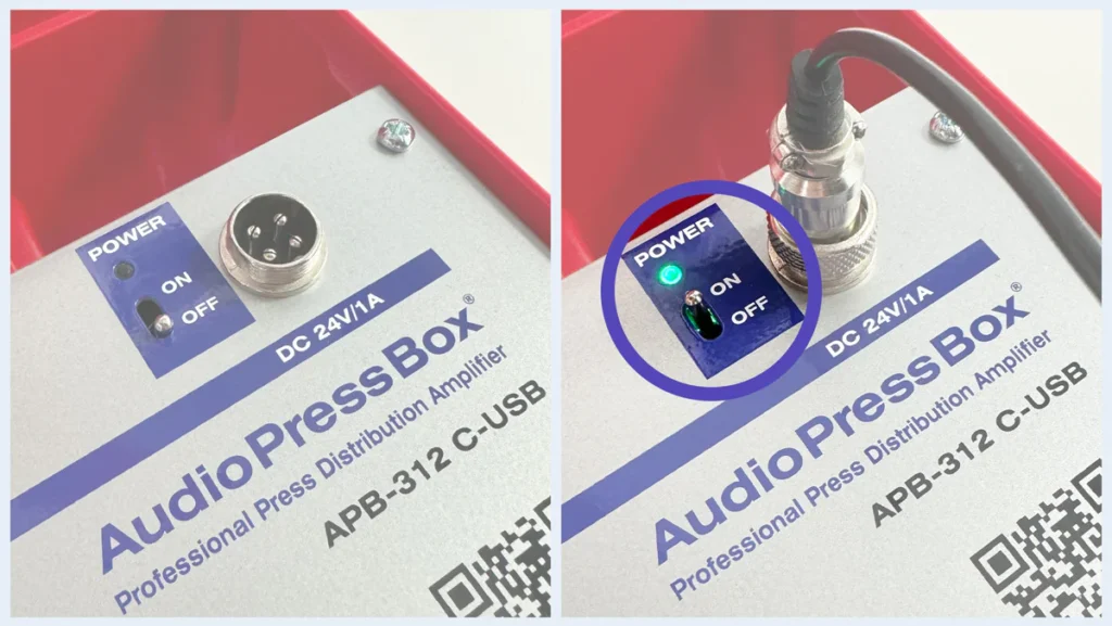 APB Mini - APB-312 C-USB Power ON/OFF switch