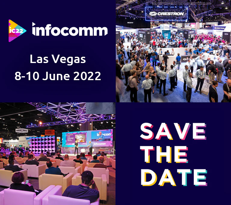 AudioPressBox at Infocomm 2022 Invitation - save the date
