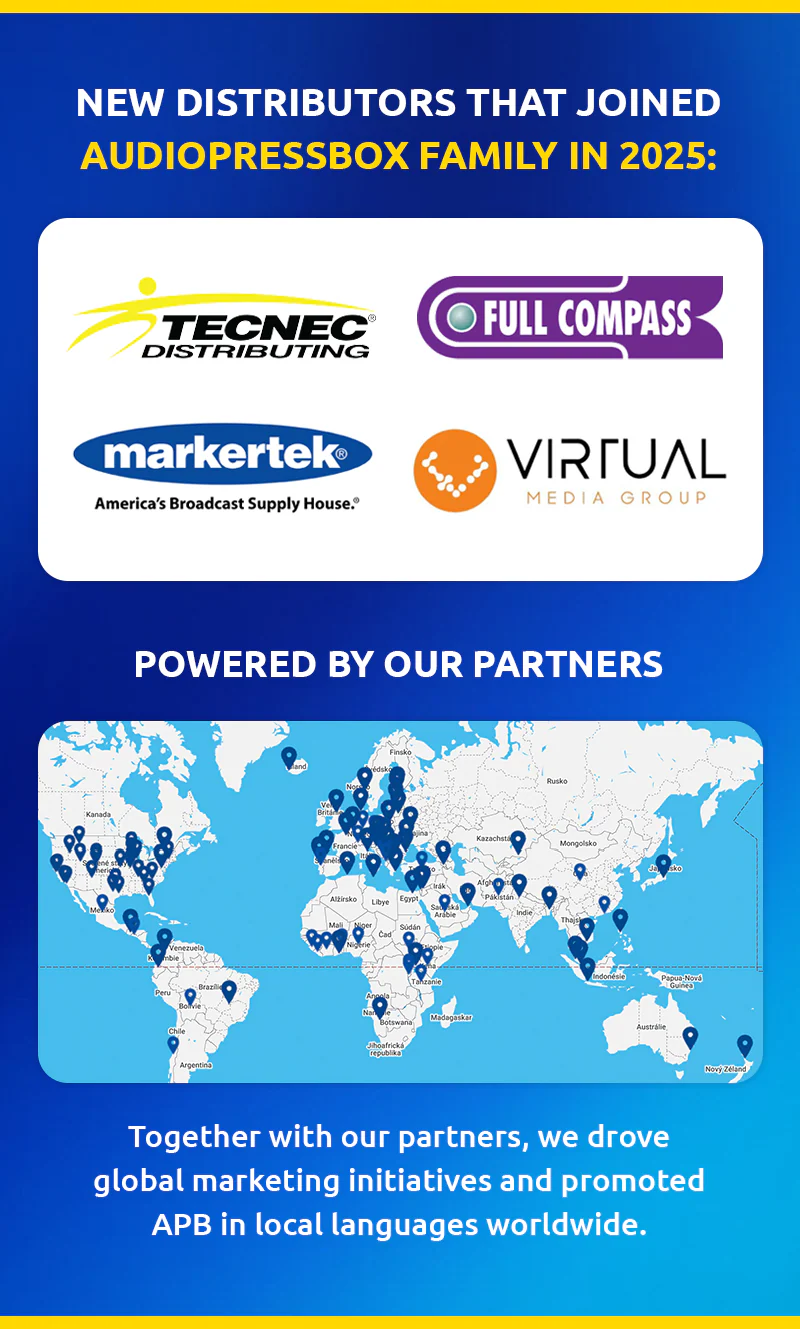 Our Highlights of 2025 - New distributors