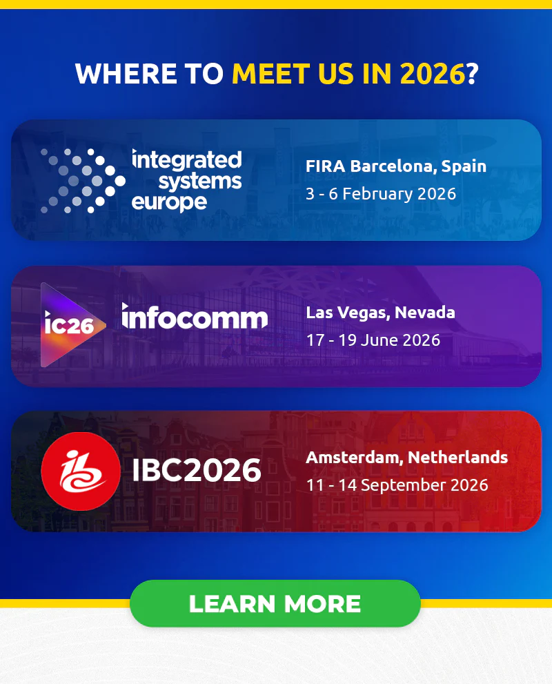 Where to meet us in 2026