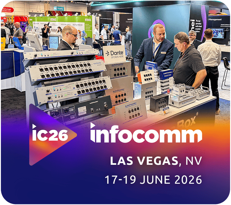 AudioPressBox at InfoComm save the date