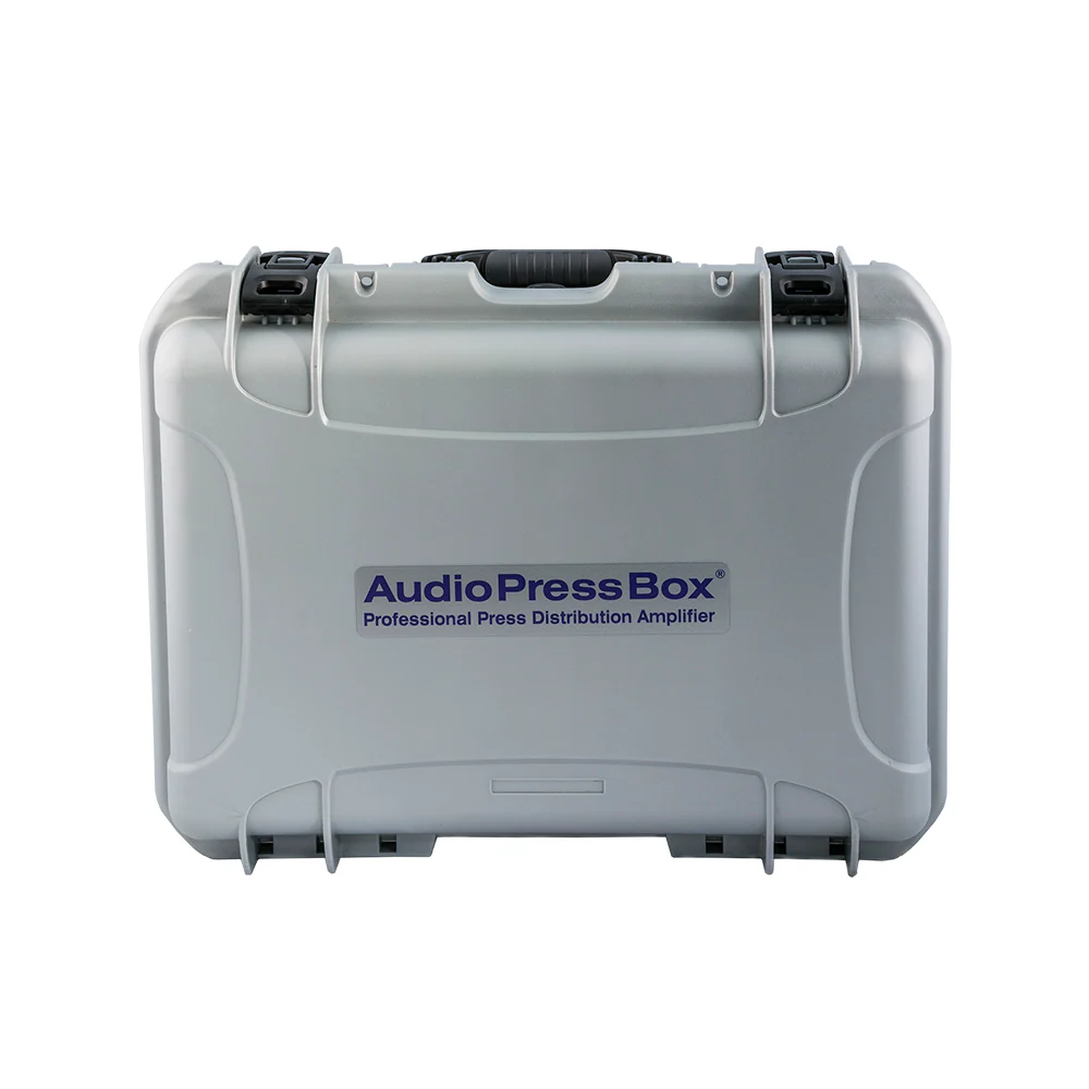 AudioPressBox audio distribution amplifier APB-1.32 CB analog silver Nanuk case