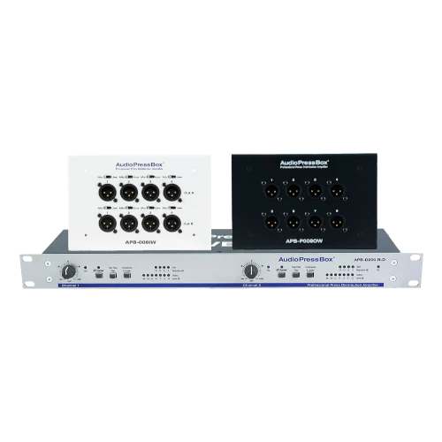 AudioPressBox audio distribution amplifier installation category