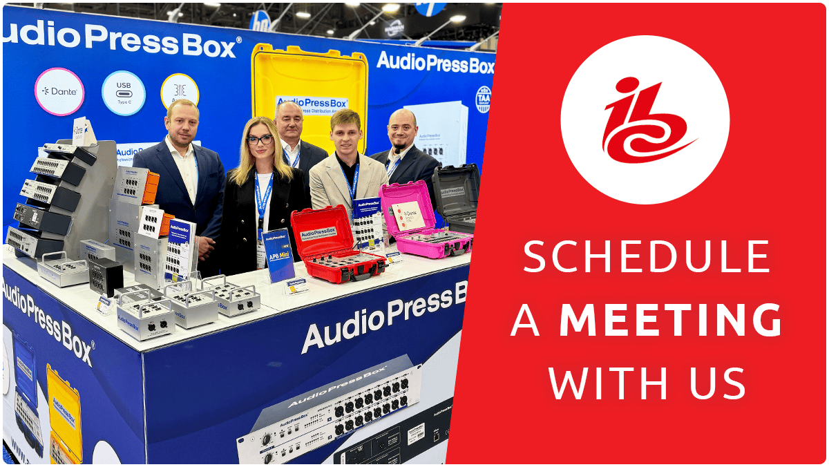 AudioPressBox-Team auf der IBC 2026