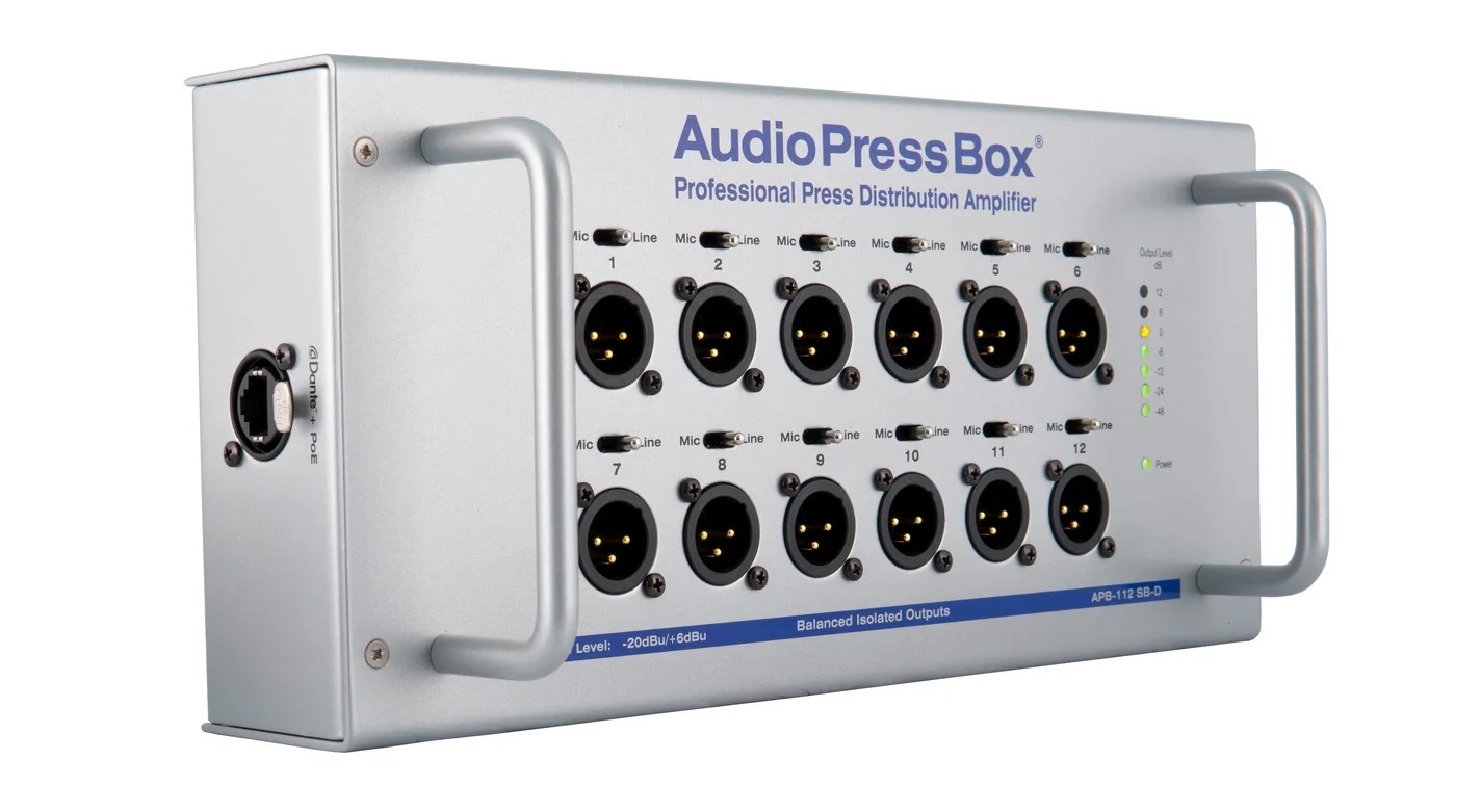 Mult box and Audio Devices | AudioPressBox