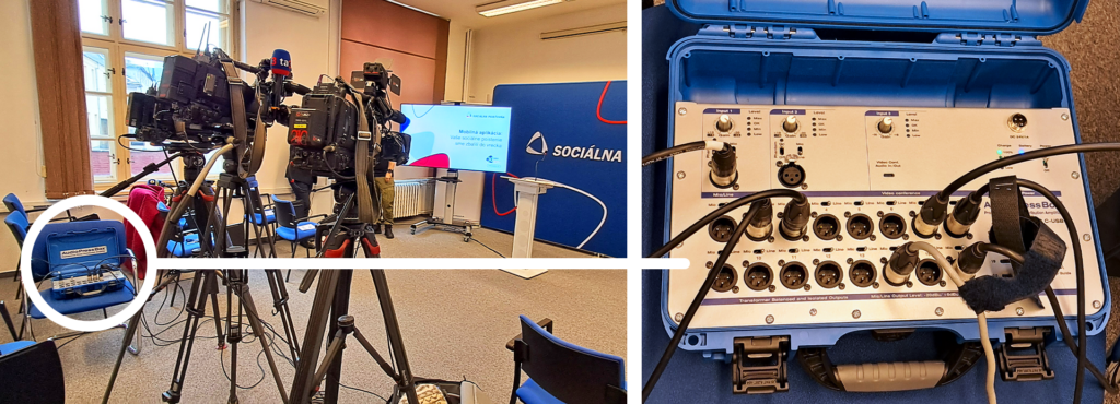 AudioPressBox APB 320 C-USB Press Conference