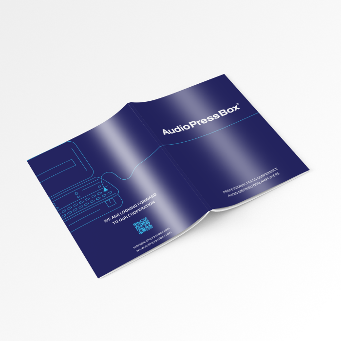 AudioPressBox company profile brochure