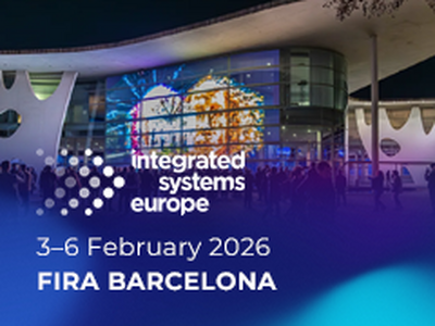 ISE 2026 Integrated Systems Europe 3–6 February 2026 Fira Barcelona thumbnail