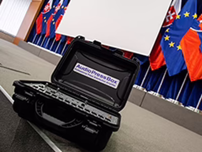 AudioPressBox fit for Presidents