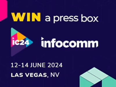 InfoComm 2024 - win a press box