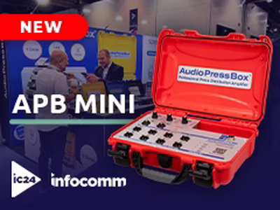 Introducing APB MINI at InfoComm 2024