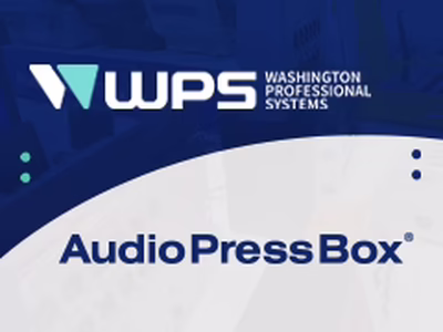 NEW AudioPressBox with USB-C connectivity