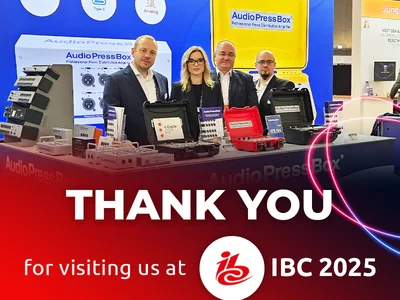 Thank you for visiting us at IBC 2025