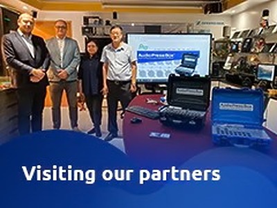 Visiting our partners